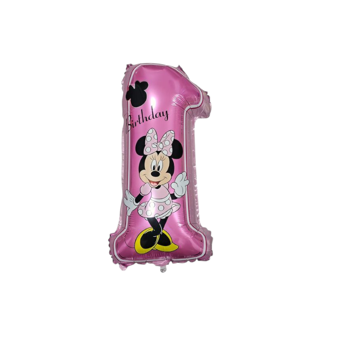 Minnie Mouse 1st Foil Balloon 28"