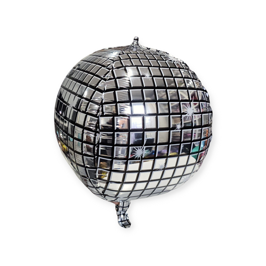 Mirror Disco Ball Orbz Balloon 22 Inch