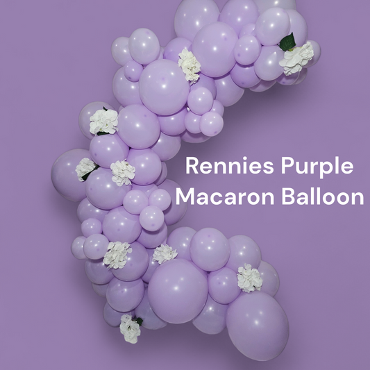 Macaron Purple Balloons