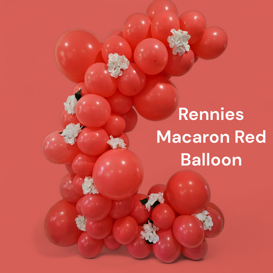 Macaron Red Balloons