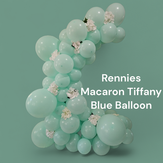 Macaron Tiffany Blue Balloons