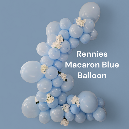 Macaron Blue Balloons