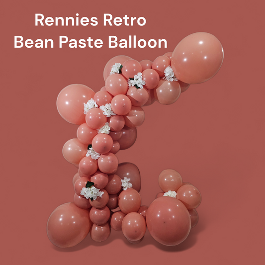 Retro Bean Paste Balloons