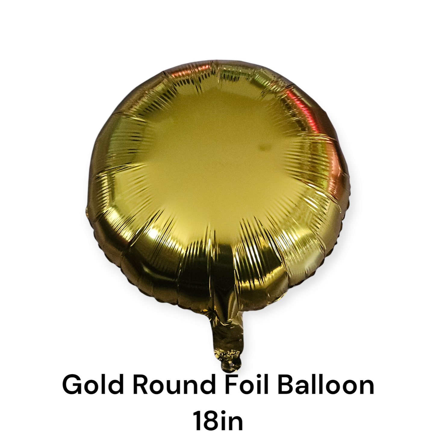 Gold Round Foil Balloon 18 Inches