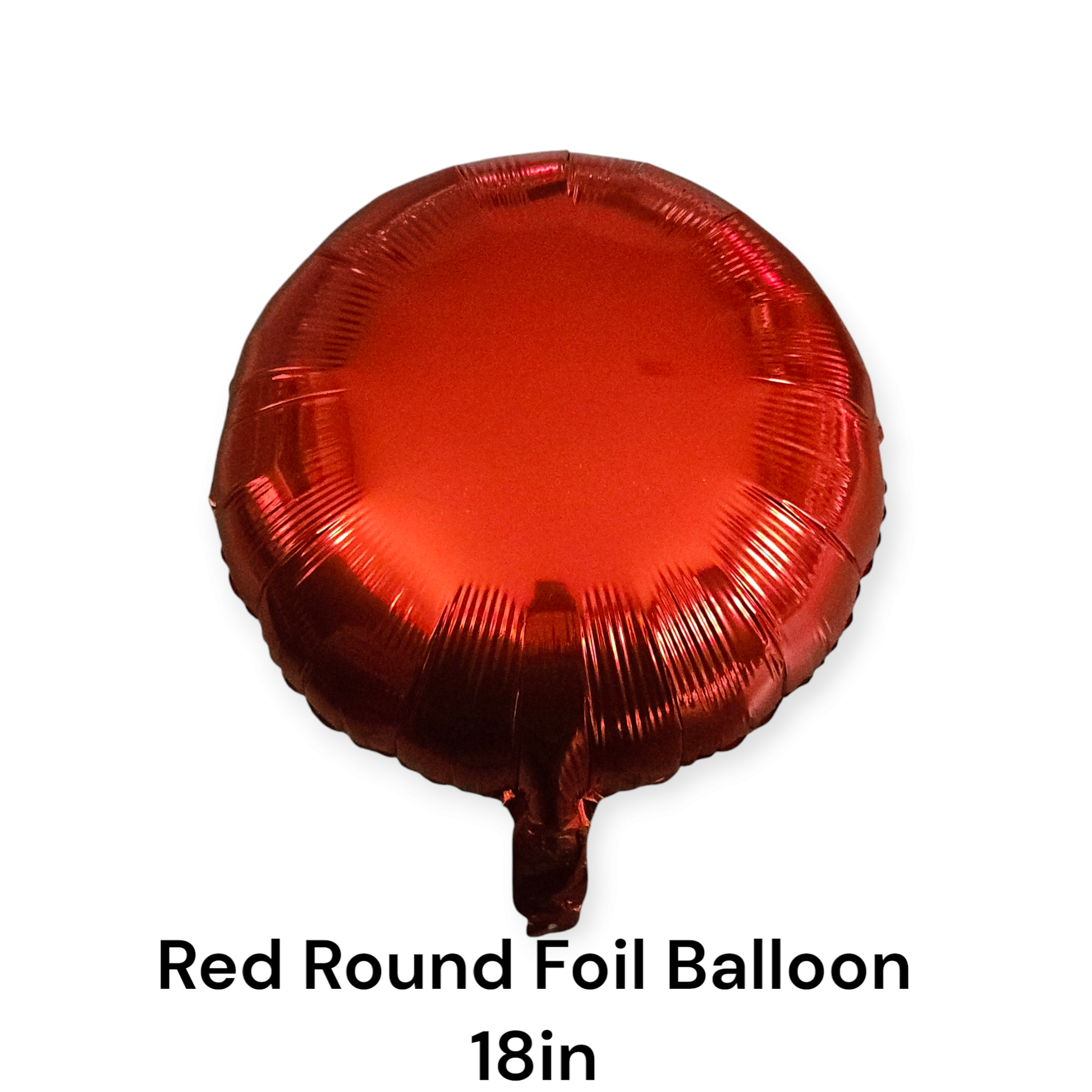 Red Round Foil Balloon 18 Inches