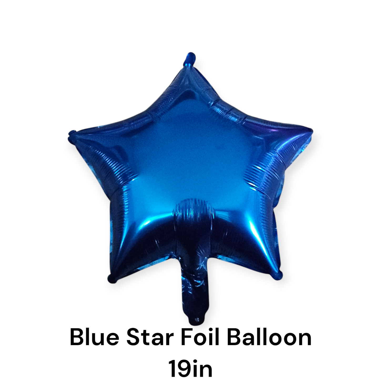 Blue Star Foil Balloon 19 Inch