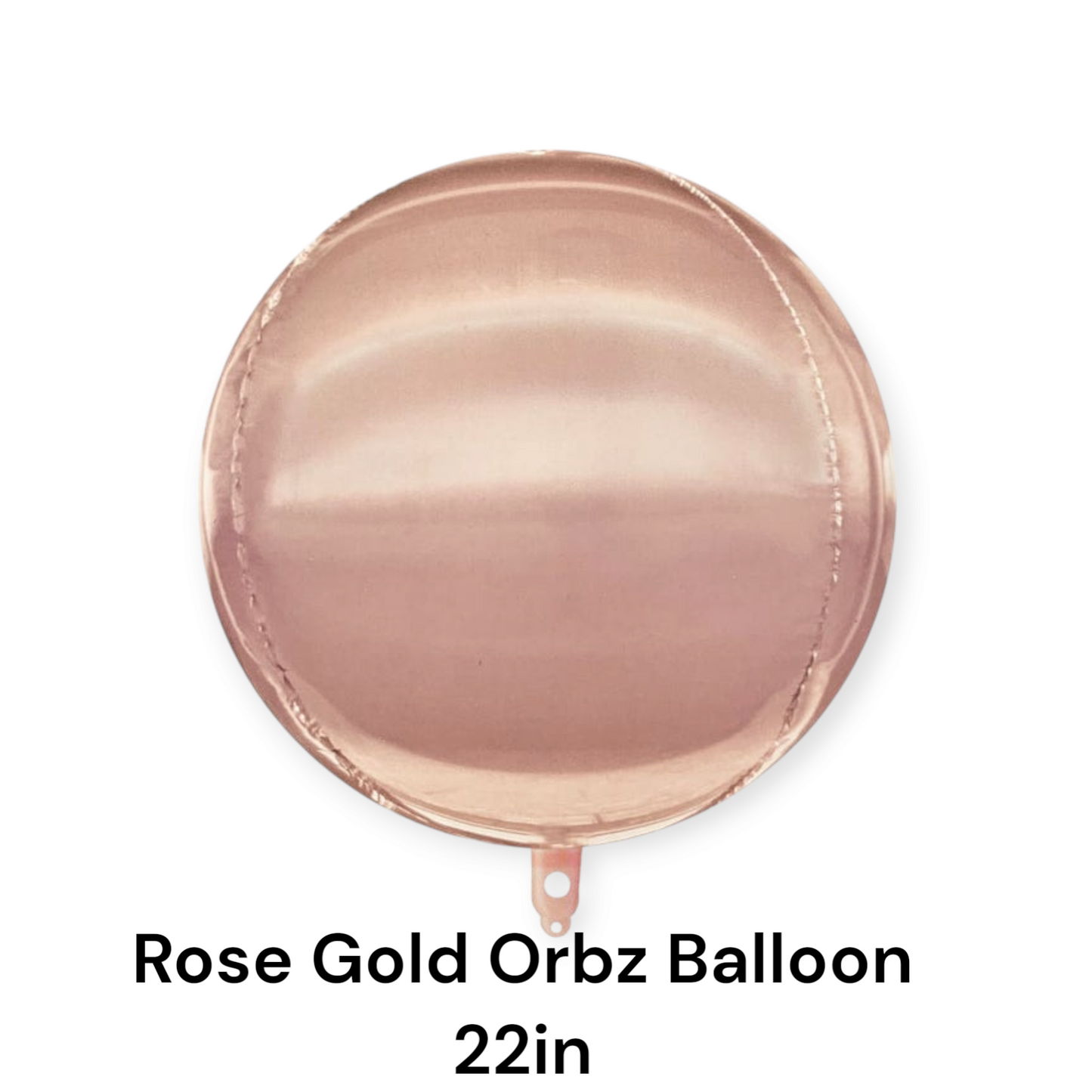 Rose Gold Orbz Balloon 22 Inch
