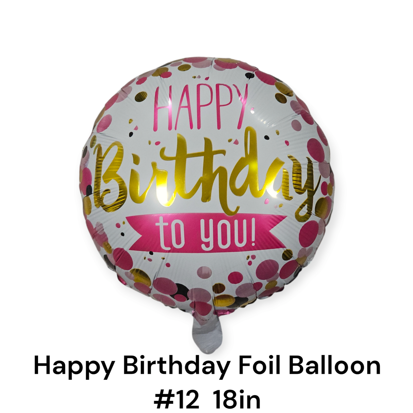 Happy Birthday Foil Balloon 18"
