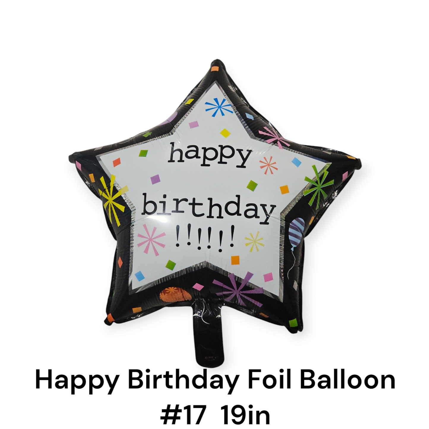 Happy Birthday Foil Balloon 18"