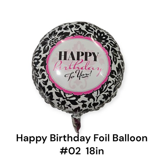 Happy Birthday Foil Balloon 18"