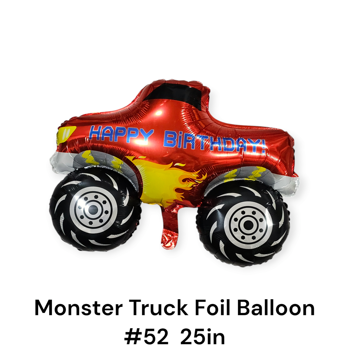 Monster Truck Foil Balloon