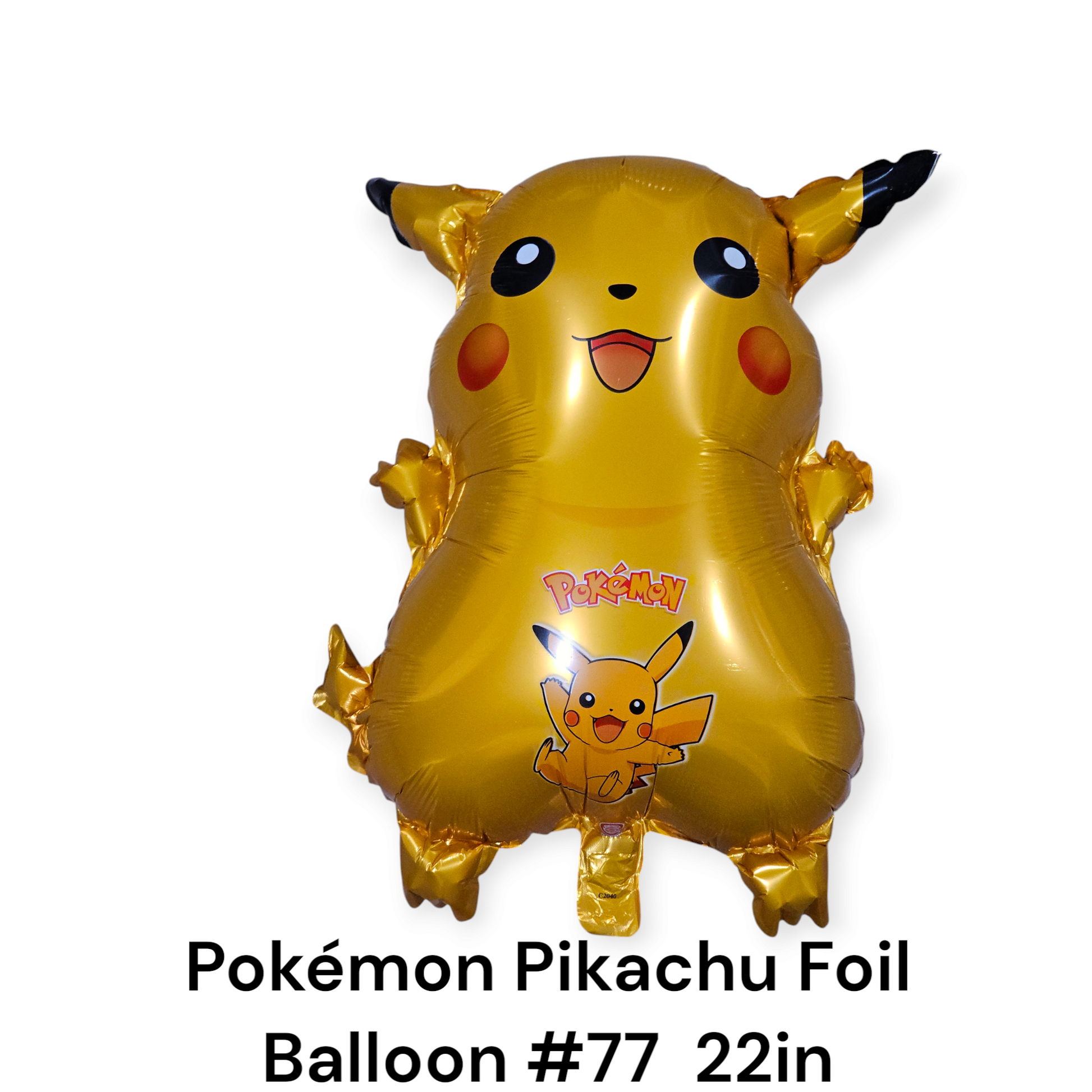 Pokemon Pikachu Foil Balloon 22 Inches