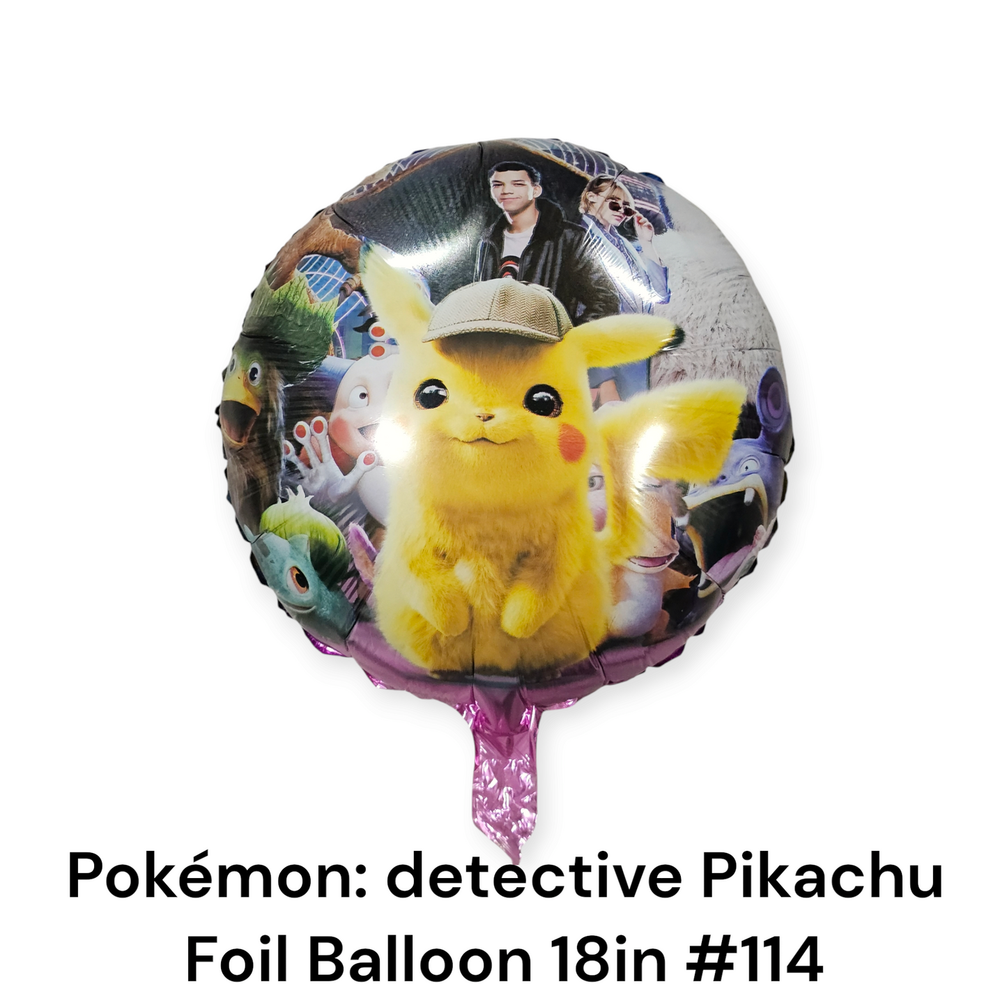 Pokemon Detective Pikachu Round Foil Balloon 18inches