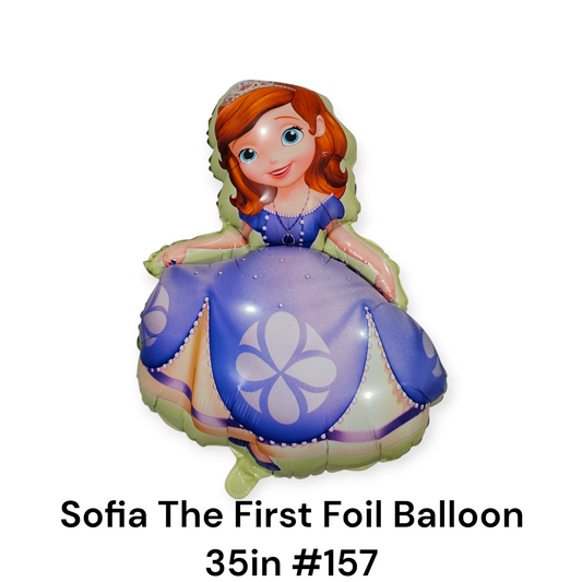 Sofia The First Foil Balloon 35"