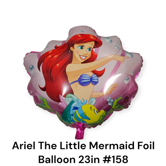 Ariel The Little Mermaid Foil Balloon 23 Inches