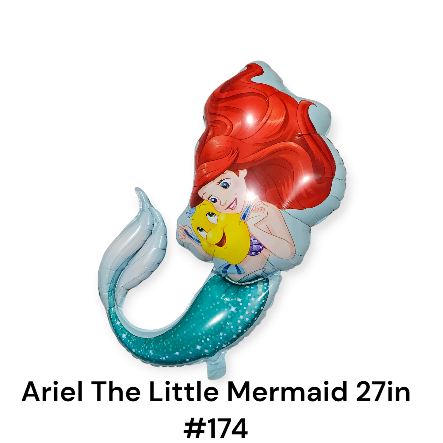 Ariel The Little Mermaid Foil Balloon 27"