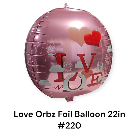 Love Orbz Balloon 22 Inch