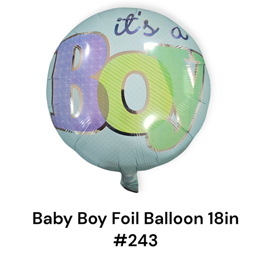 Buy Baby Boy Foil Balloon 18"