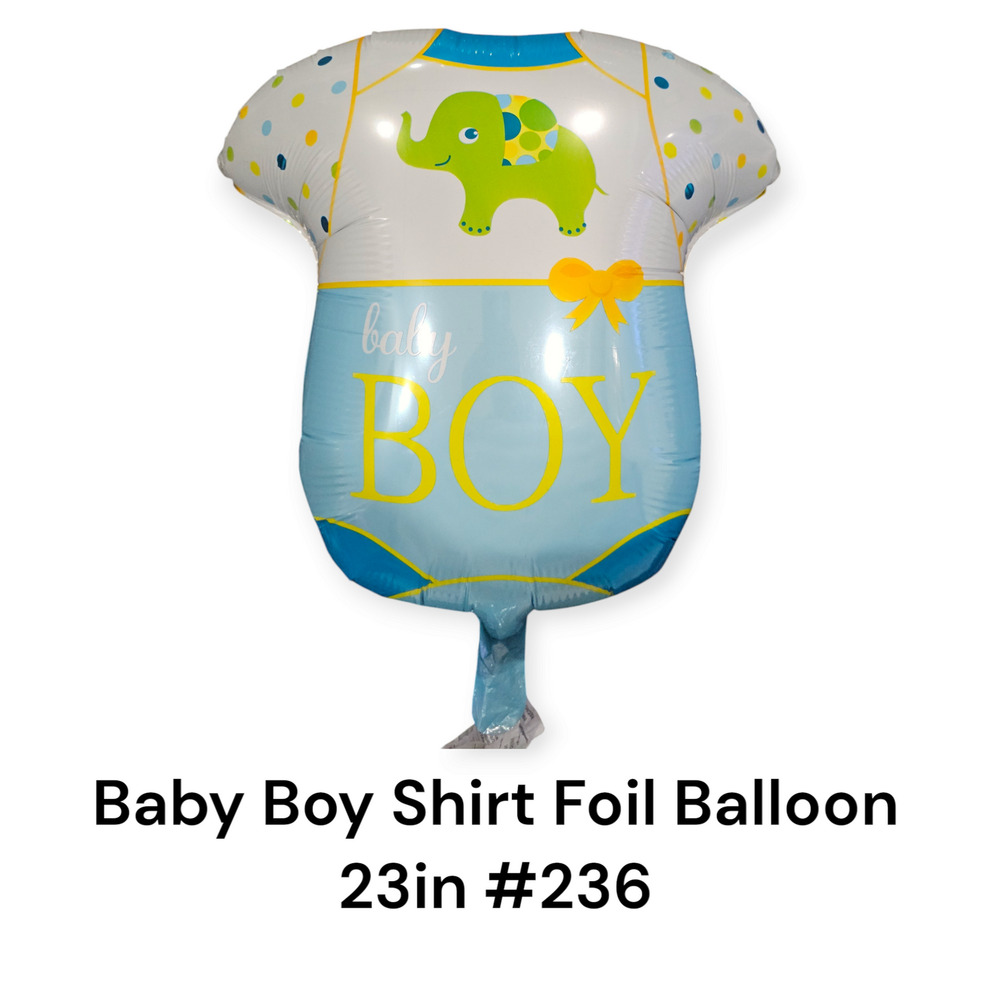 Buy Baby Boy Shirt Foil Balloon 23"