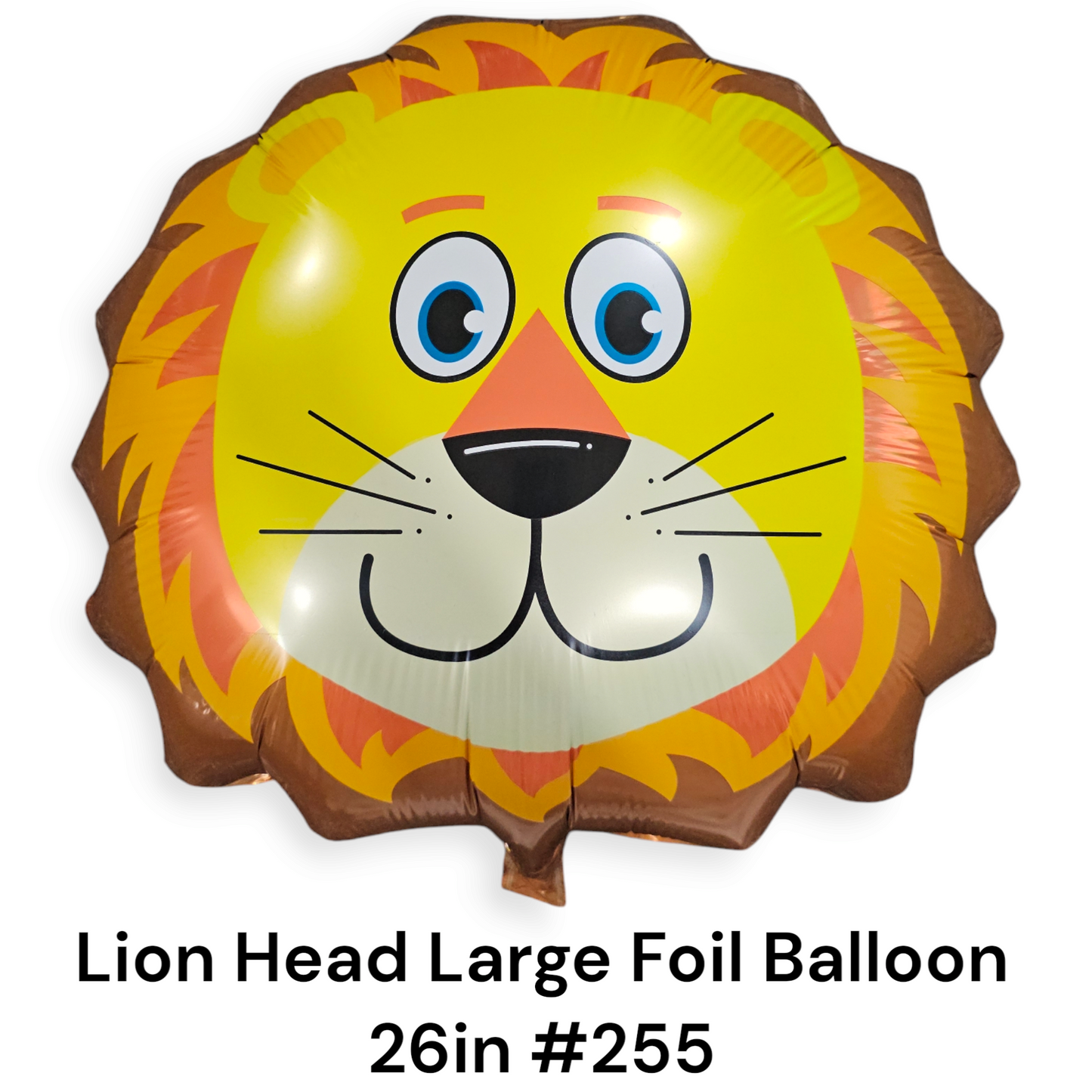 Lion Head Large Foil Balloon