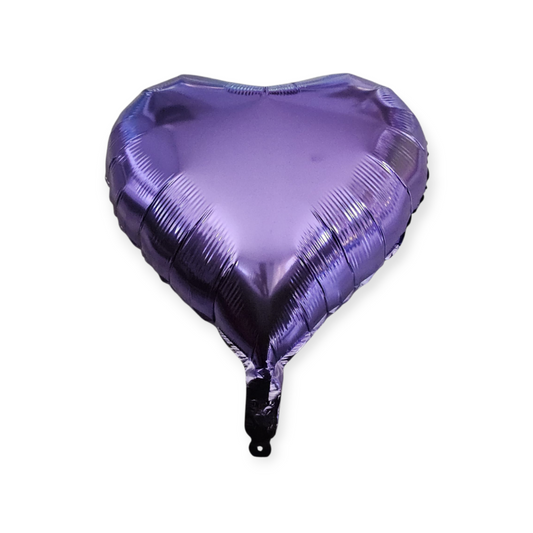 Purple Heart Foil Balloon 17 Inch