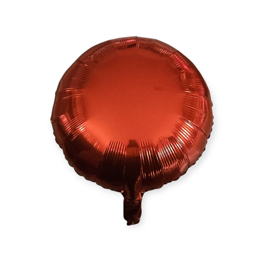 Red Round Foil Balloon - 18"