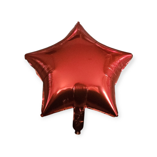 Red Star Foil Balloon 19 Inch