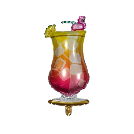 Tropical Drink Cup Foil Balloon 25"