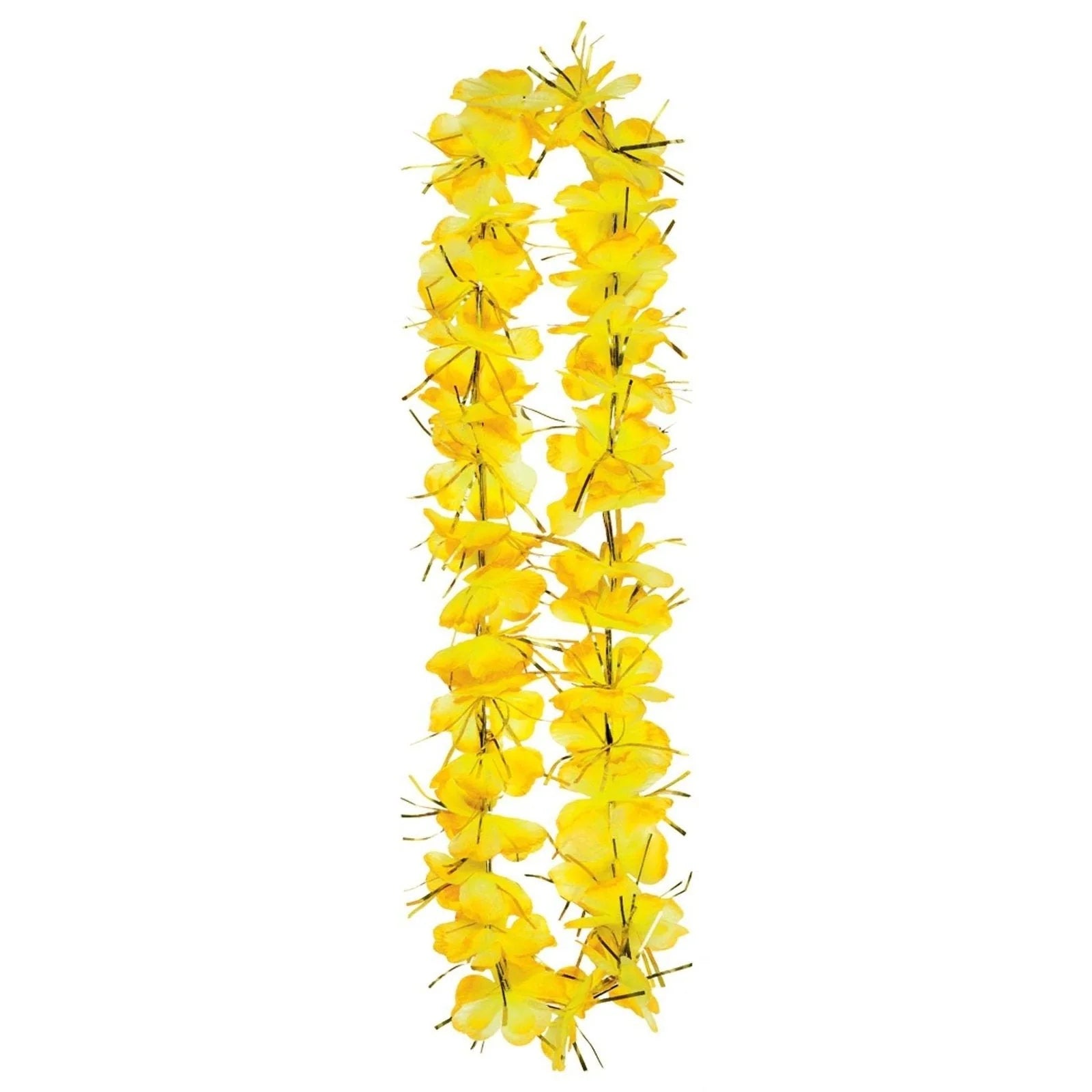 Yellow Tinsel Lei