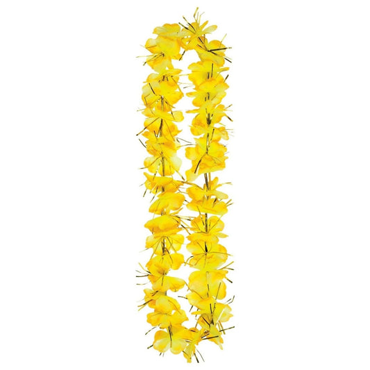 Yellow Tinsel Lei