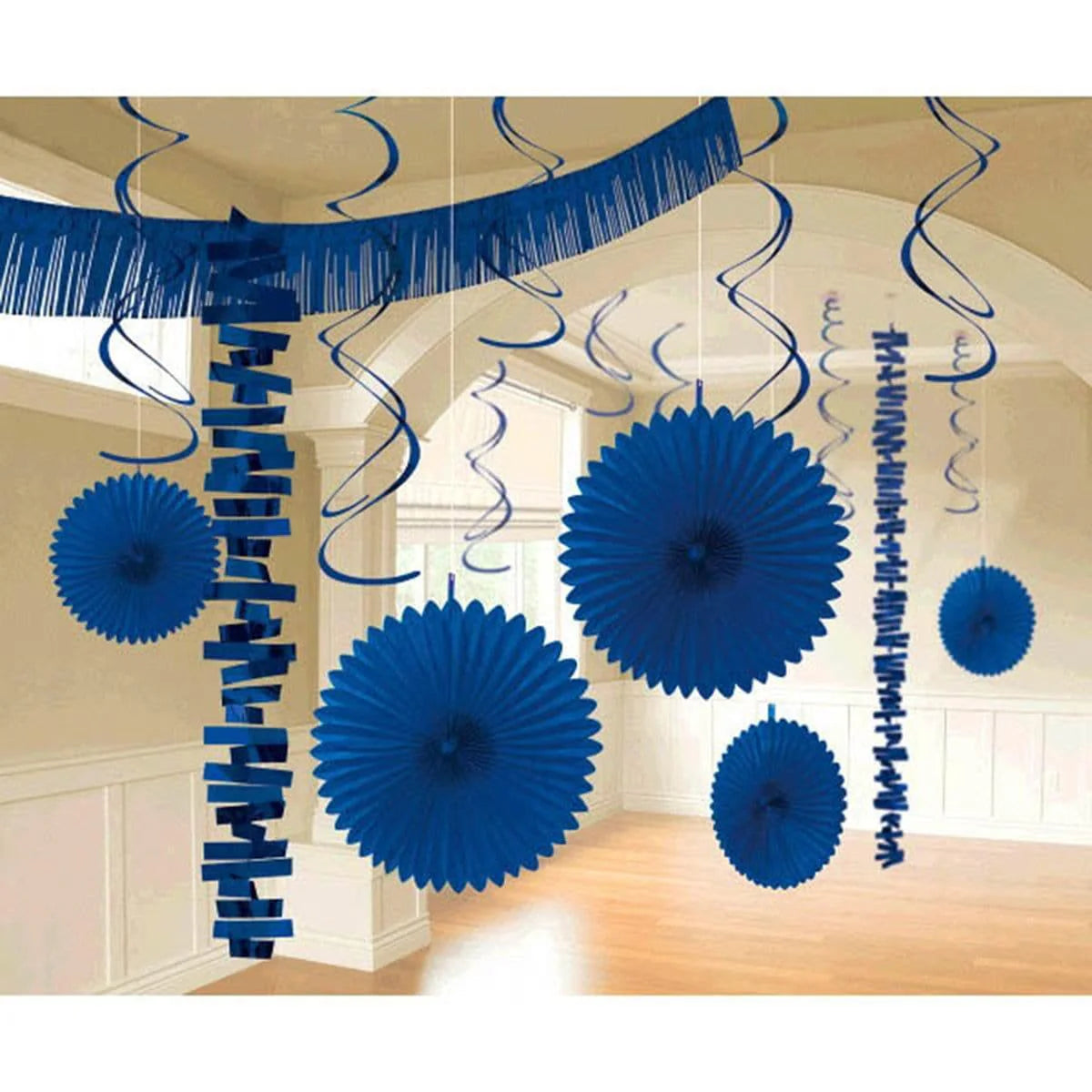 Royal Blue Hanging Decorating Kit