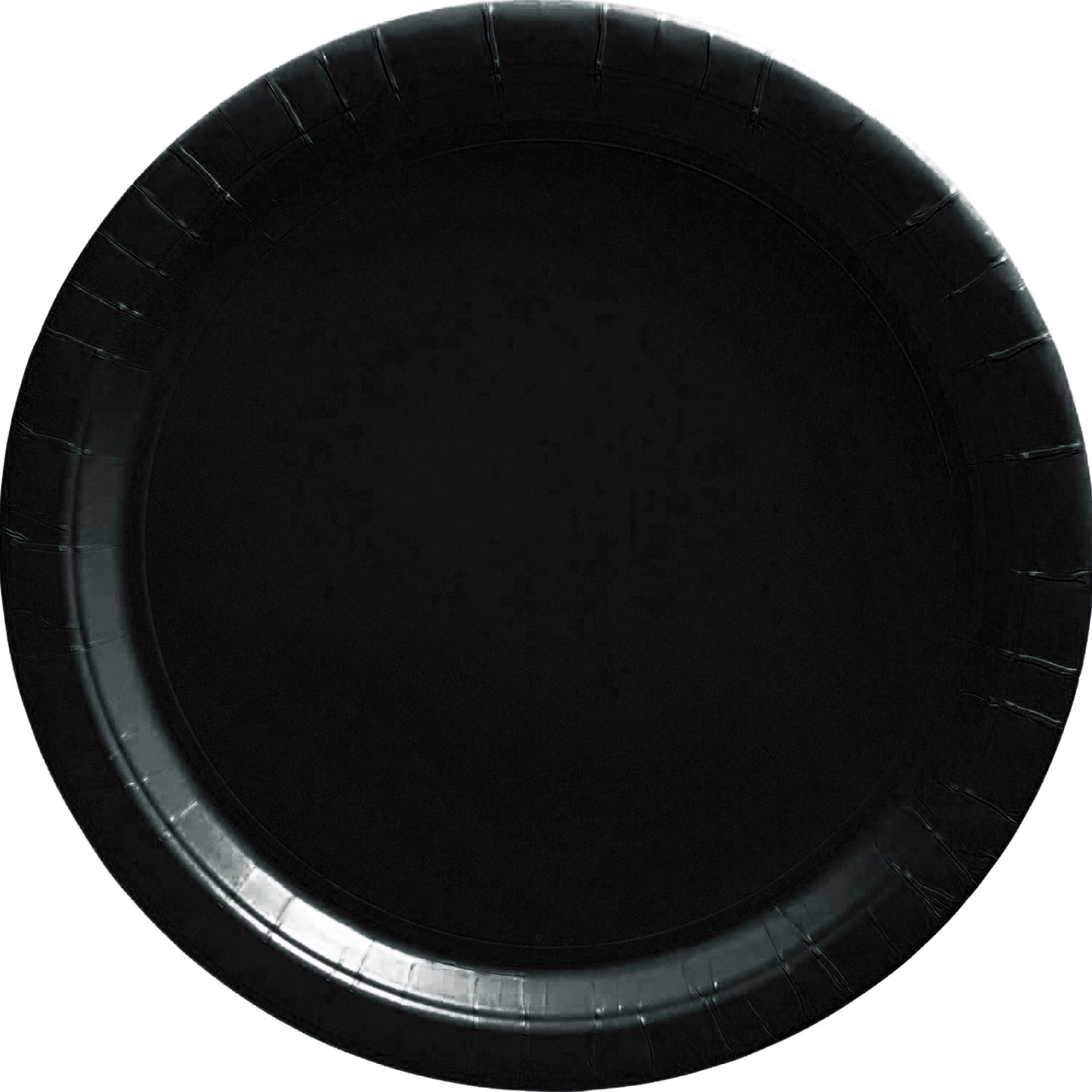 Black Paper Plates 9" - 8ct