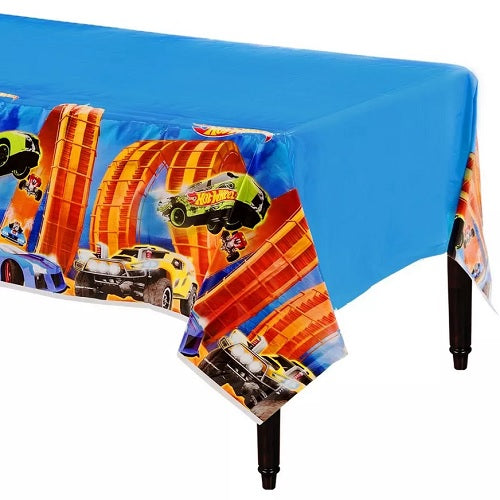 Hot Wheels Plastic Table Cover