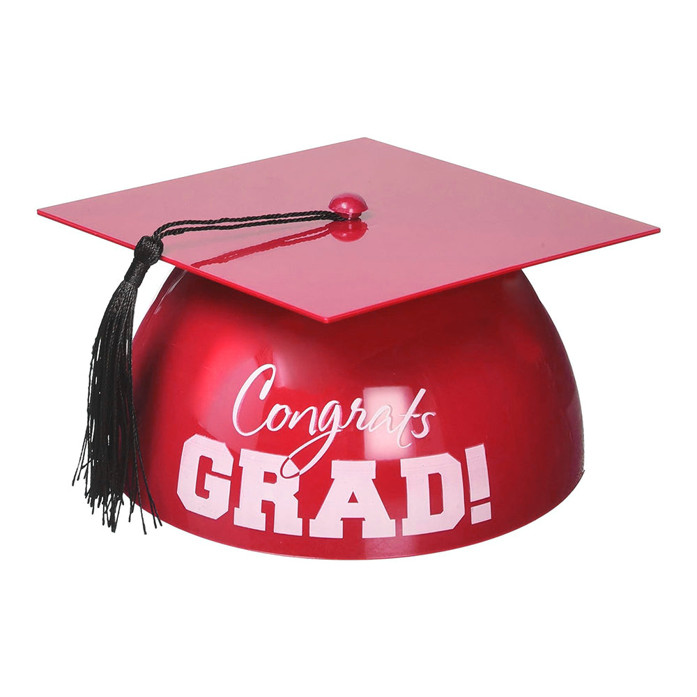 Red Graduation Cake Topper
