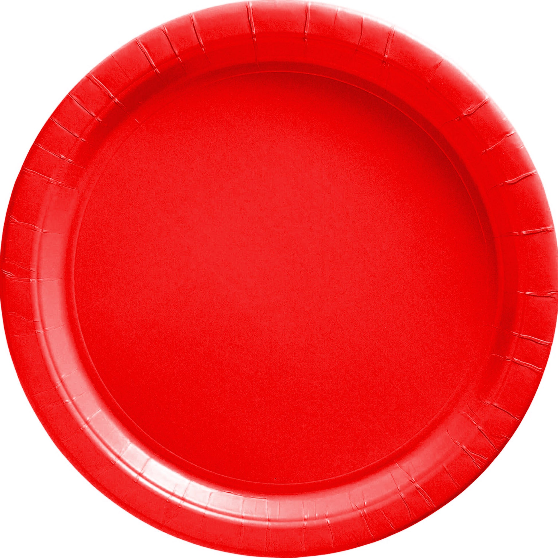 Apple Red Paper Plates 7