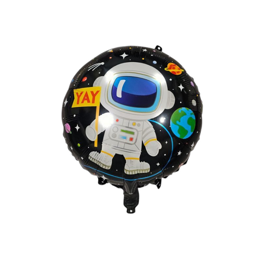 Astronaut Round Foil Balloon 18"