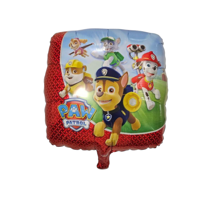 Paw Patrol Square Foil Balloon 18"