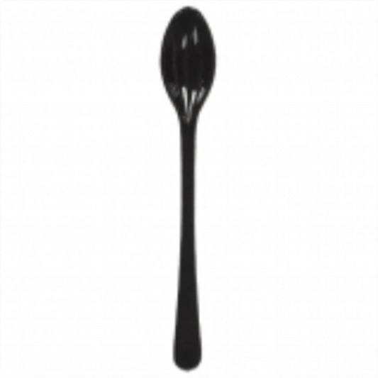 Black Mini Spoons 40ct