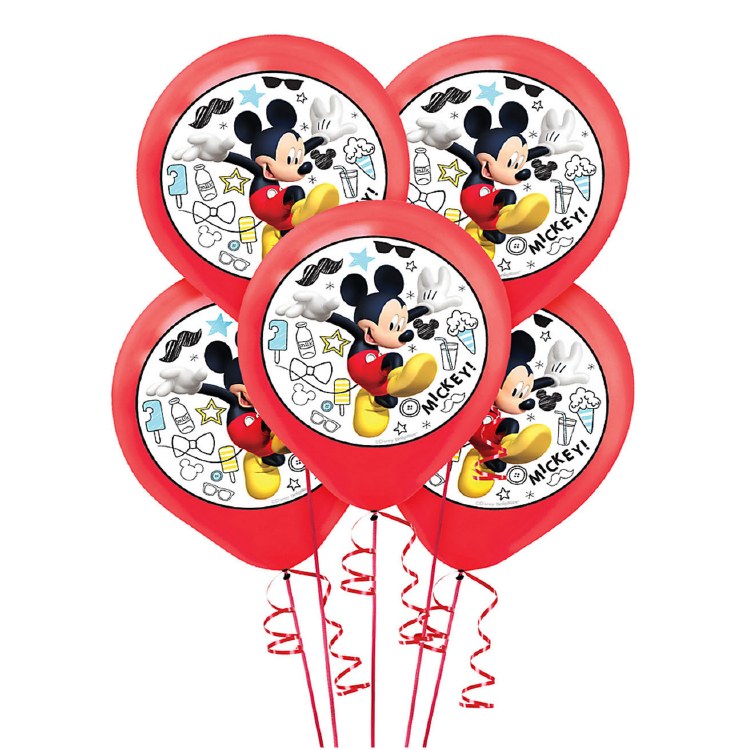 Mickey On The Go Latex Balloons 12"