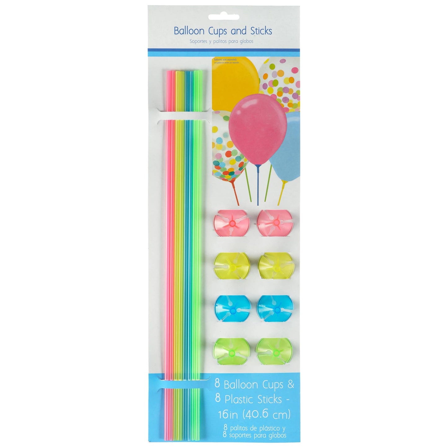 Assorted Balloon Cup & Stick