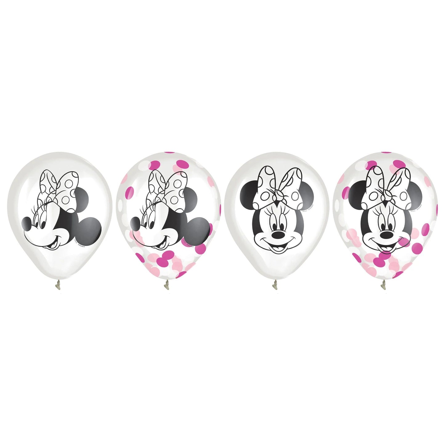 Minnie Mouse Forever Latex Confetti Balloons 12″