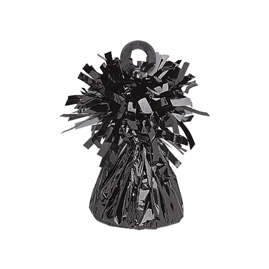 Black Small Foil Balloon Weight