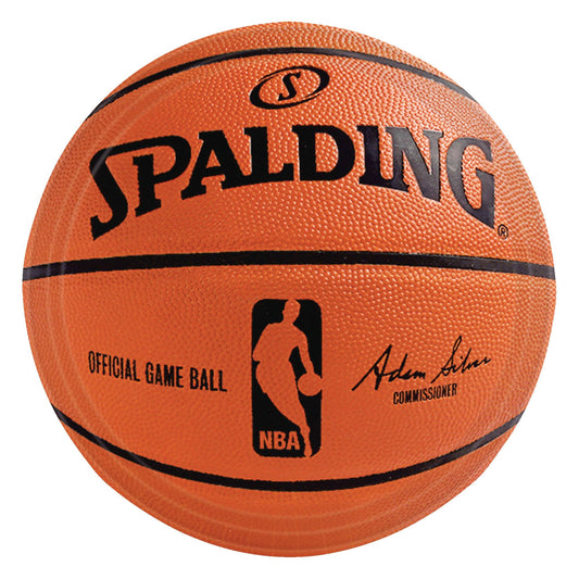 Spalding Basketball Round Paper Plates 7"