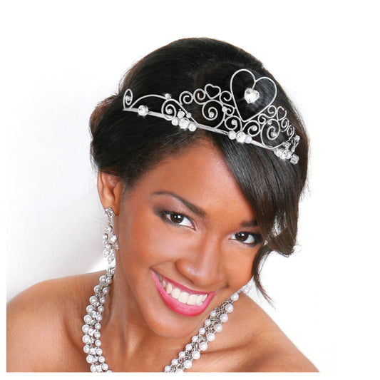 Tall Heart Tiara