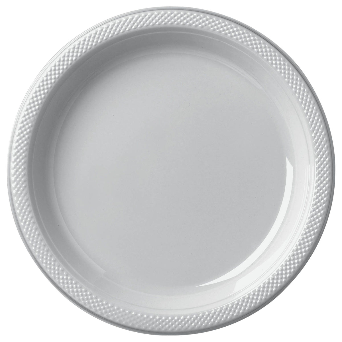 White Plastic Plates 
