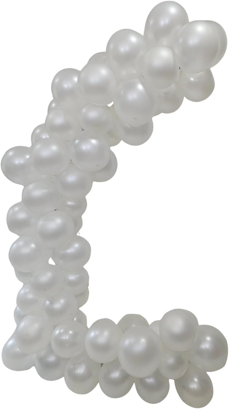 Pearl White Latex Balloons