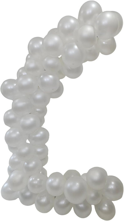 Pearl White Latex Balloons