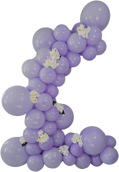 Macaron Purple Latex Balloons