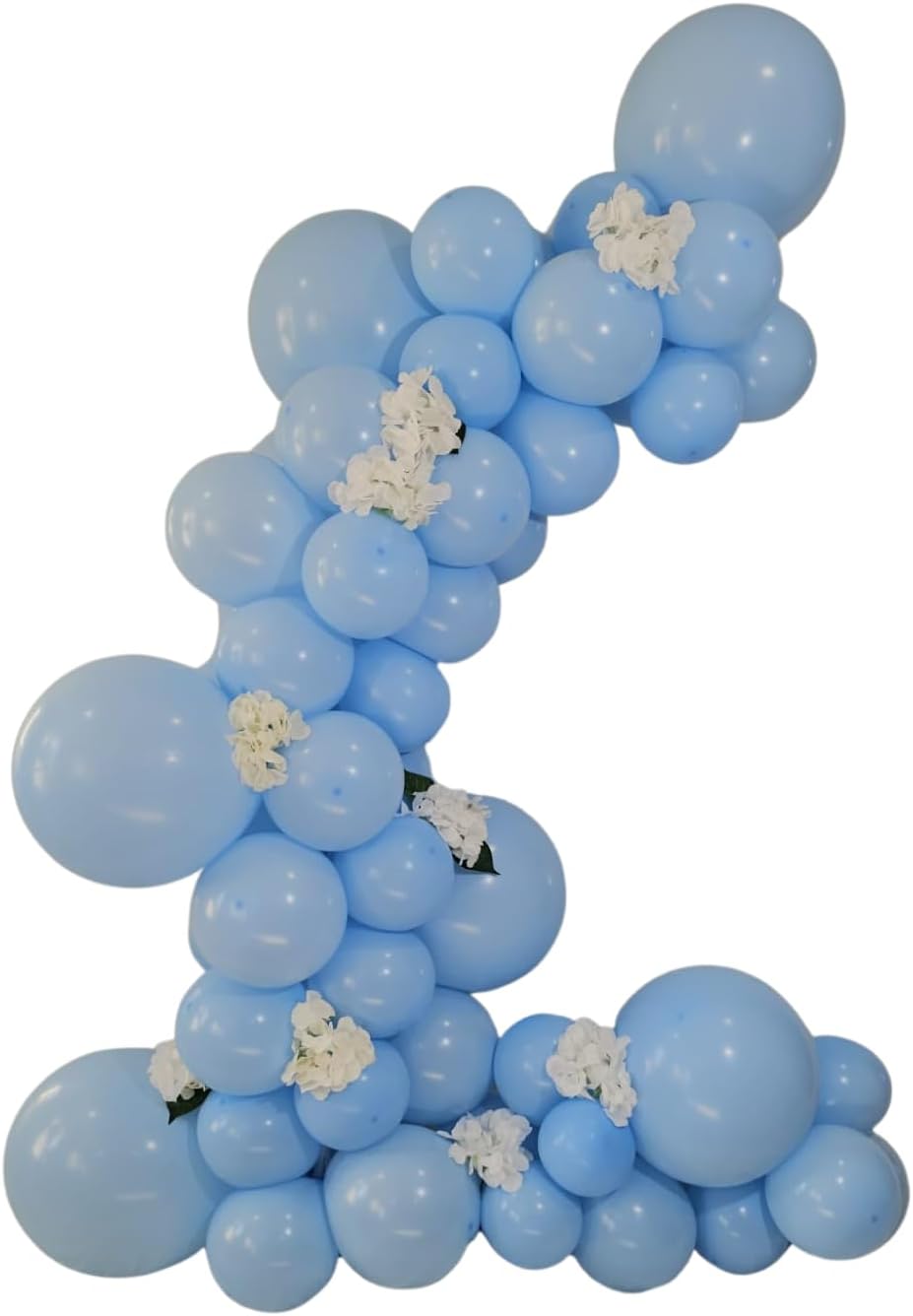 Macaron Blue Latex Balloons