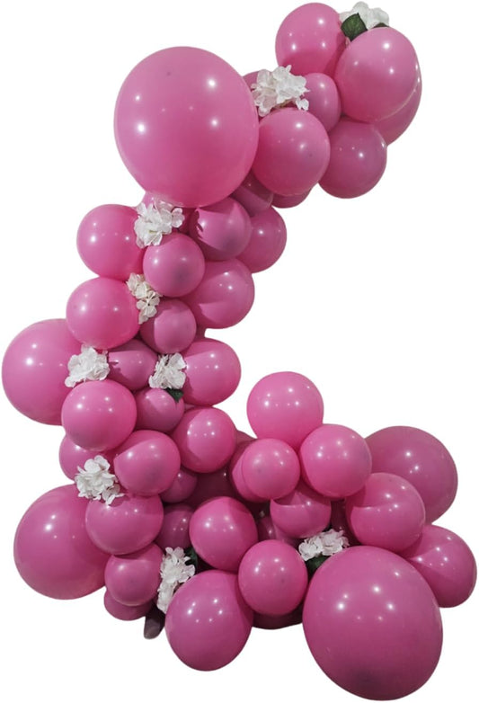 Retro Rose Latex Balloons